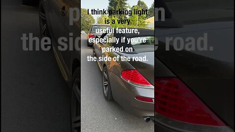 BMW tips: how to activate “parking light” #bmwtips #bmw #elitebimmers