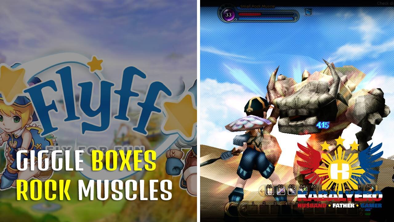 Ember Flyff Gameplay 2021 - Giggle Boxes, Jack The Hammer & Rock Muscles