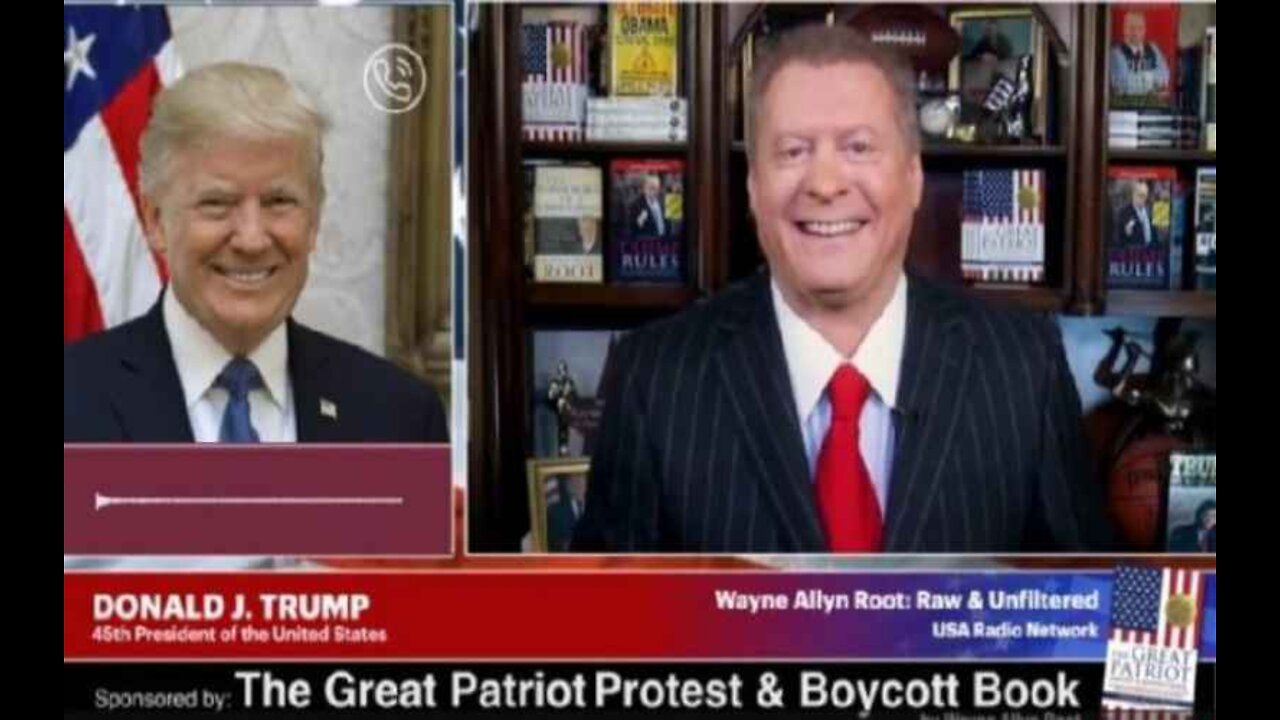 My latest groundbreaking interview with Donald J. Trump