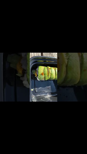 Cheat day healthy dinner with a beautiful view