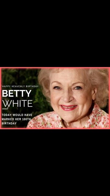 Happy Heavenly Birthday Betty White #shorts