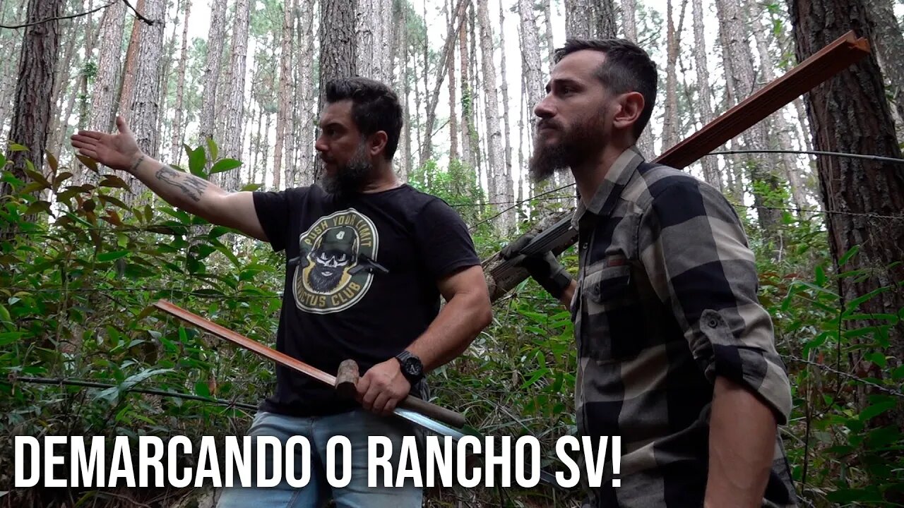 Desbravando nossa fonte de água! - Rancho SV