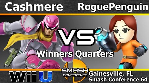 Cashmere (C. Falcon) vs. RoguePenguin (Mario & Gunner) - Winners Quarters - SC64