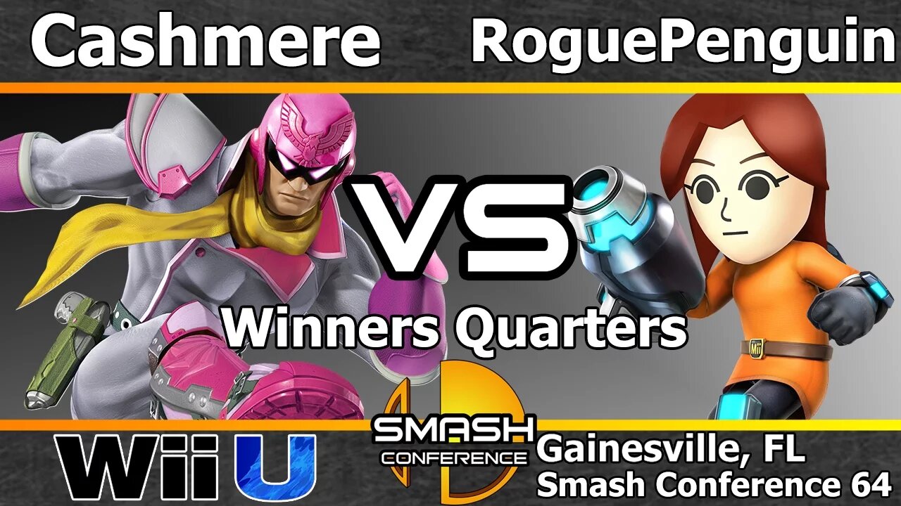 Cashmere (C. Falcon) vs. RoguePenguin (Mario & Gunner) - Winners Quarters - SC64