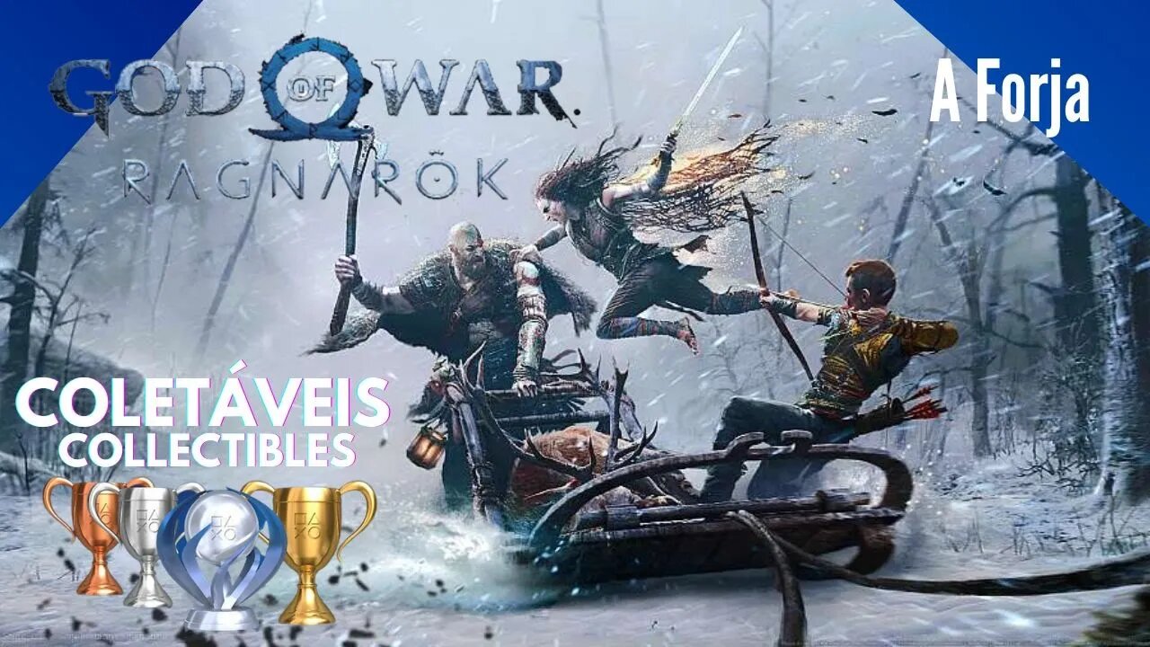 God Of War: Ragnarök: A Forja | COLETÁVEIS | COLLECTIBLES | 4k-PTBR #14