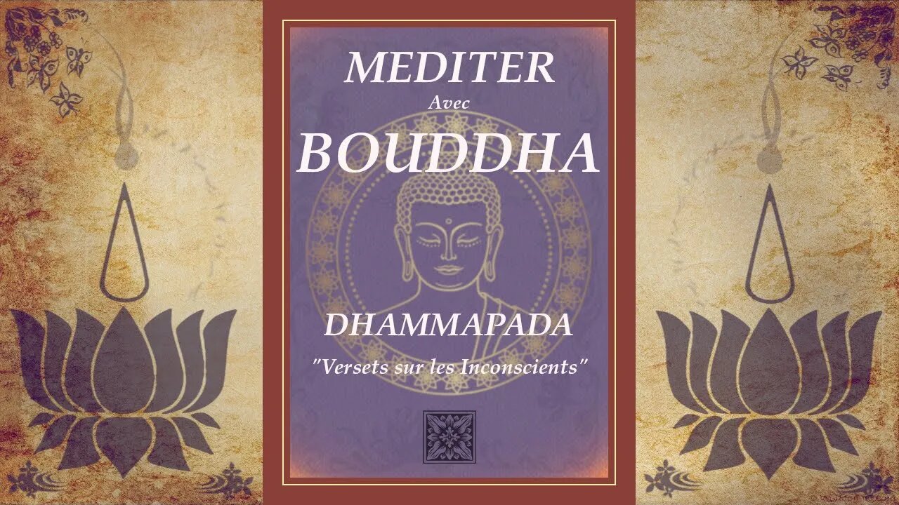 [Méditation] Méditer avec Bouddha -Dhammapada V- Versets sur les Inconscients