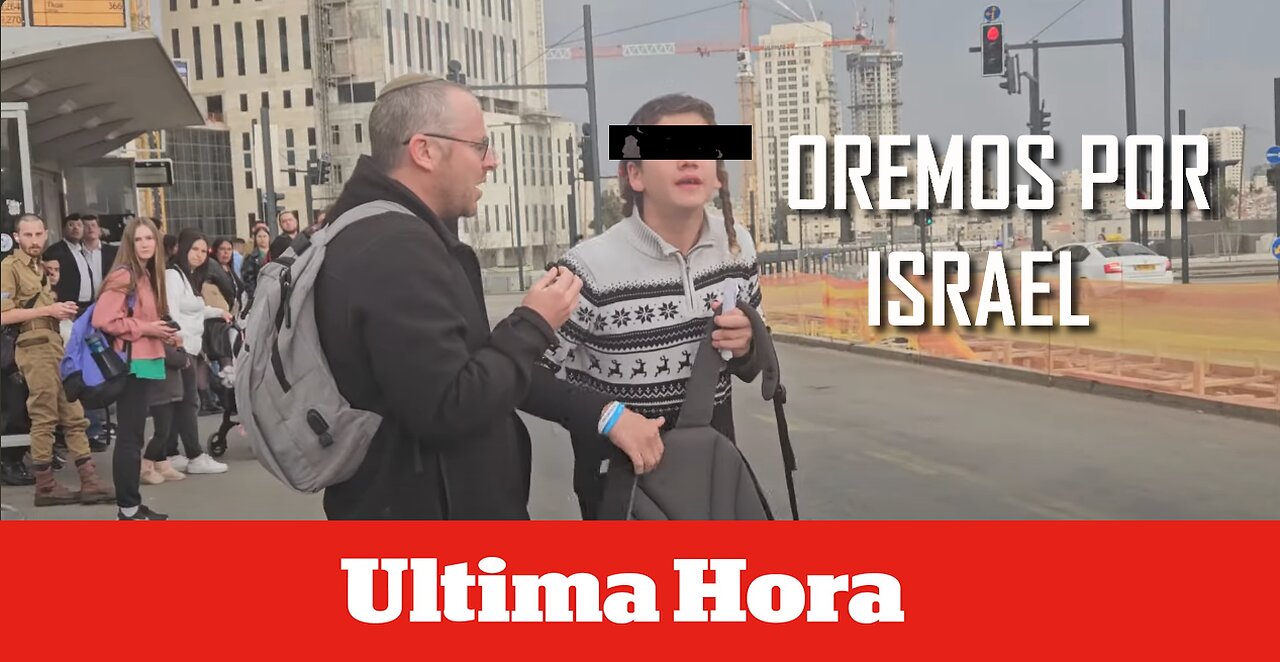 ISRAEL: Agreden evangelista por predicar Isaias 53 en la calle.