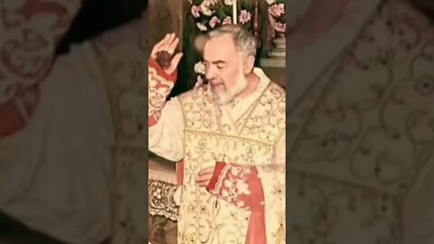 Saint Padre Pio sa vraie voix Ave Maria Gratia Plena Je Vous salue Marie pl