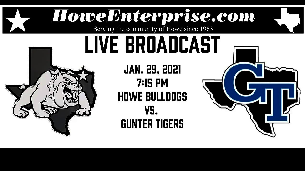 Howe Bulldogs vs. Gunter Tigers, 1/29/2021