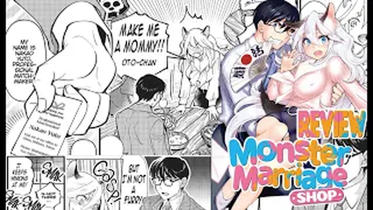 This Manga is Not for Kids. MONSTER MARRIAGE SHOP - BearlyThereManga #mangareview #monstergirls