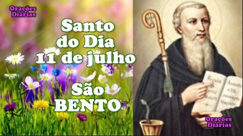 Santo do Dia 11 de julho, São Bento