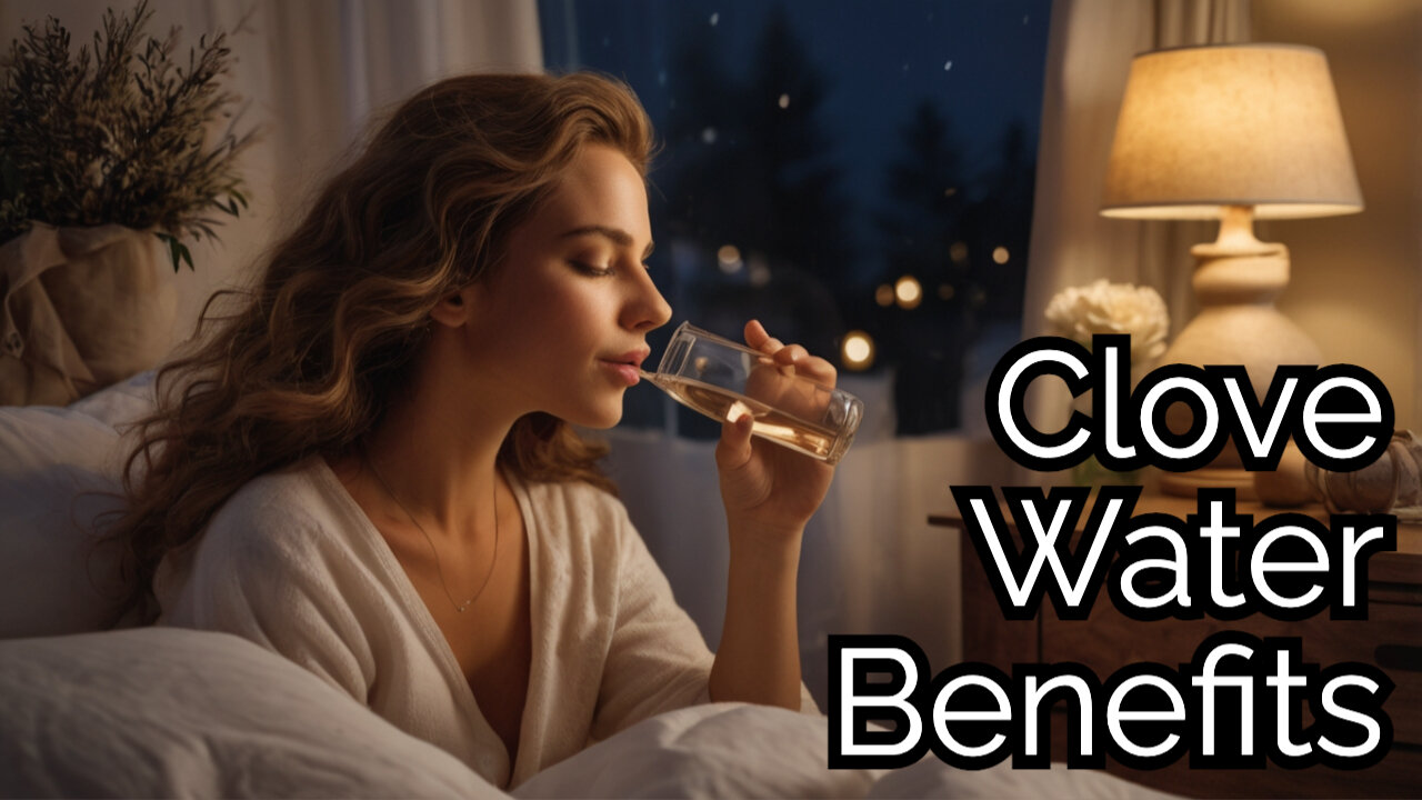 The Benefits of Drinking Clove Water at Night - Better Sleep, Digestion, and Immunity