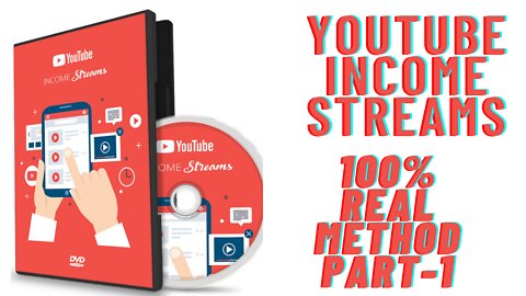 How To Make Money Online From YouTube Income Streams ! Part-1