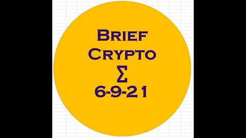 Cryptocurrency Headlines and Videos with LINKS and Time Stamps - BTC ETH ADA DOT MATIC June 9 2021
