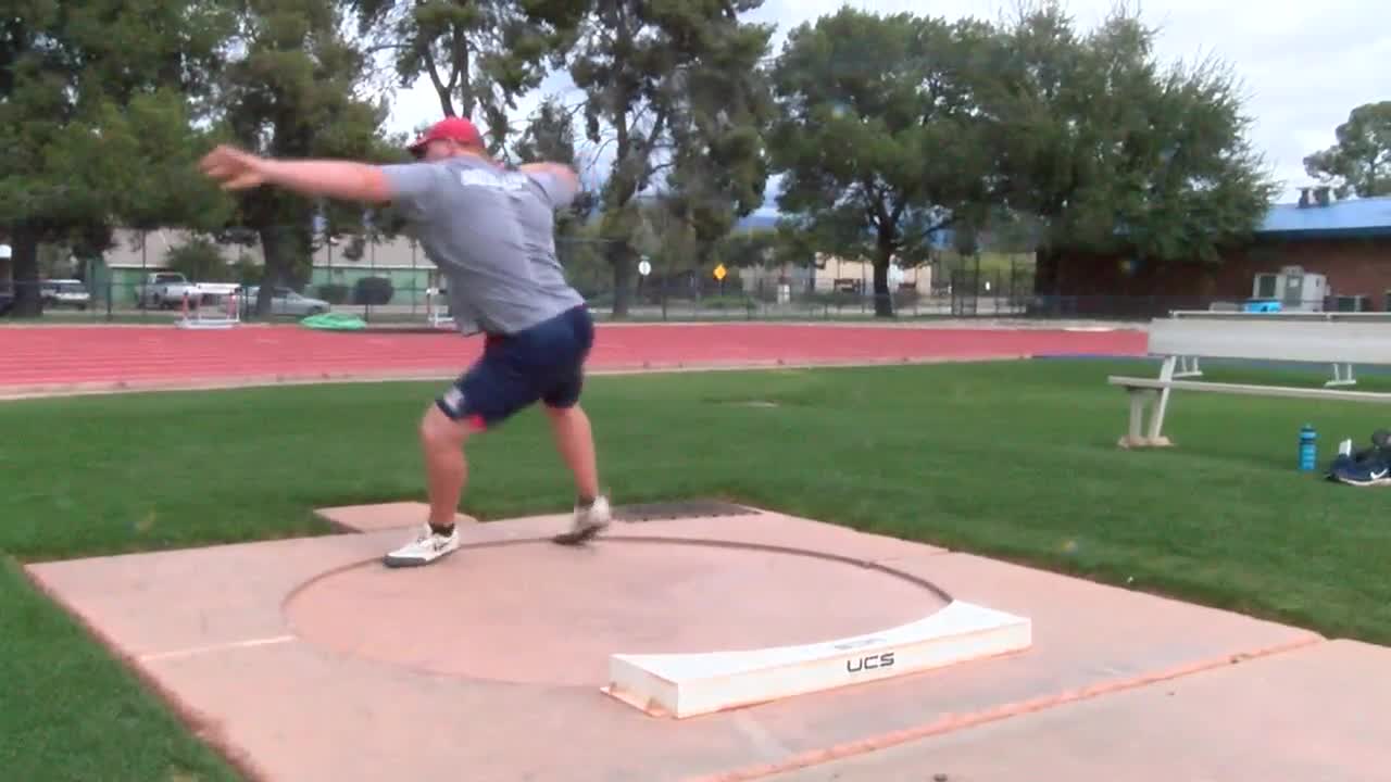 Meet Jordan Geist: UA's Olympic-hopeful shot put prodigy
