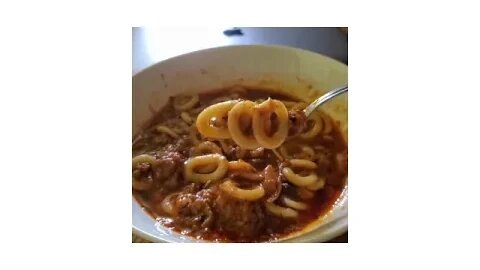 How to make Homemade spaghetti circles. ;)