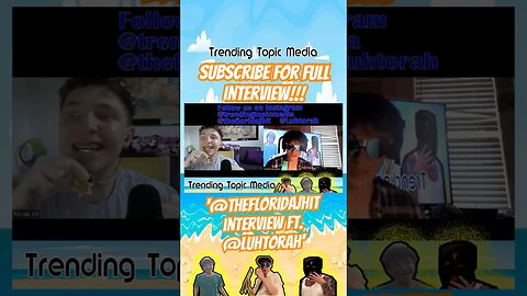 ‘The @TheFloridaJhit Interview ft. @LuhTorah ‘ #thefloridajhit #comedymusic