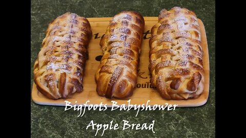 Bigfoot's Baby Shower Apple Bread!! An Apple Pie mixed in with a Loaf of Bread. This one is Awesome!