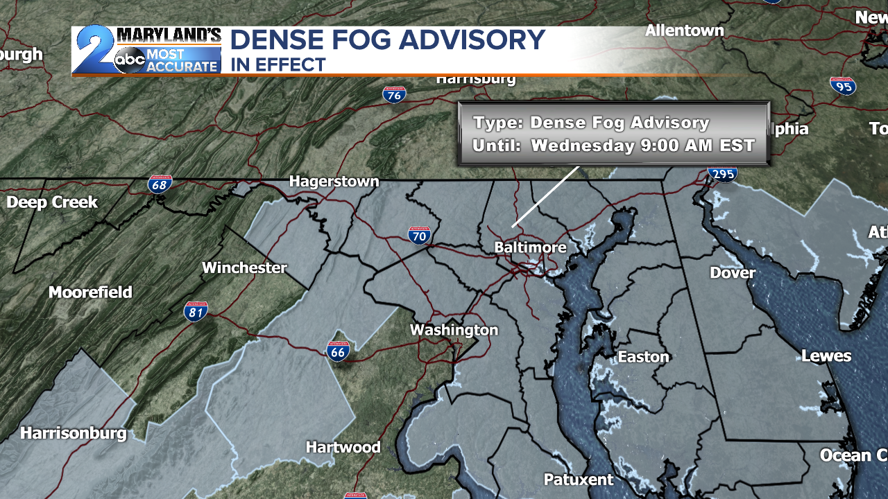 Dense Fog Advisory