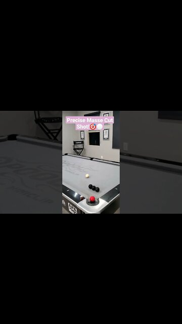 PRECISE Masse Cut Shot! 🎯⚪🔴⚫#shorts #8ballpool