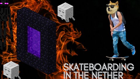 Minecraft-Hell boarding action #minecraft #meme # memes