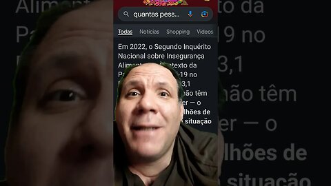 Google aponta 33 milhões passando fome no Brasil e Marina Silva diz que tem 120 milhões de famintos