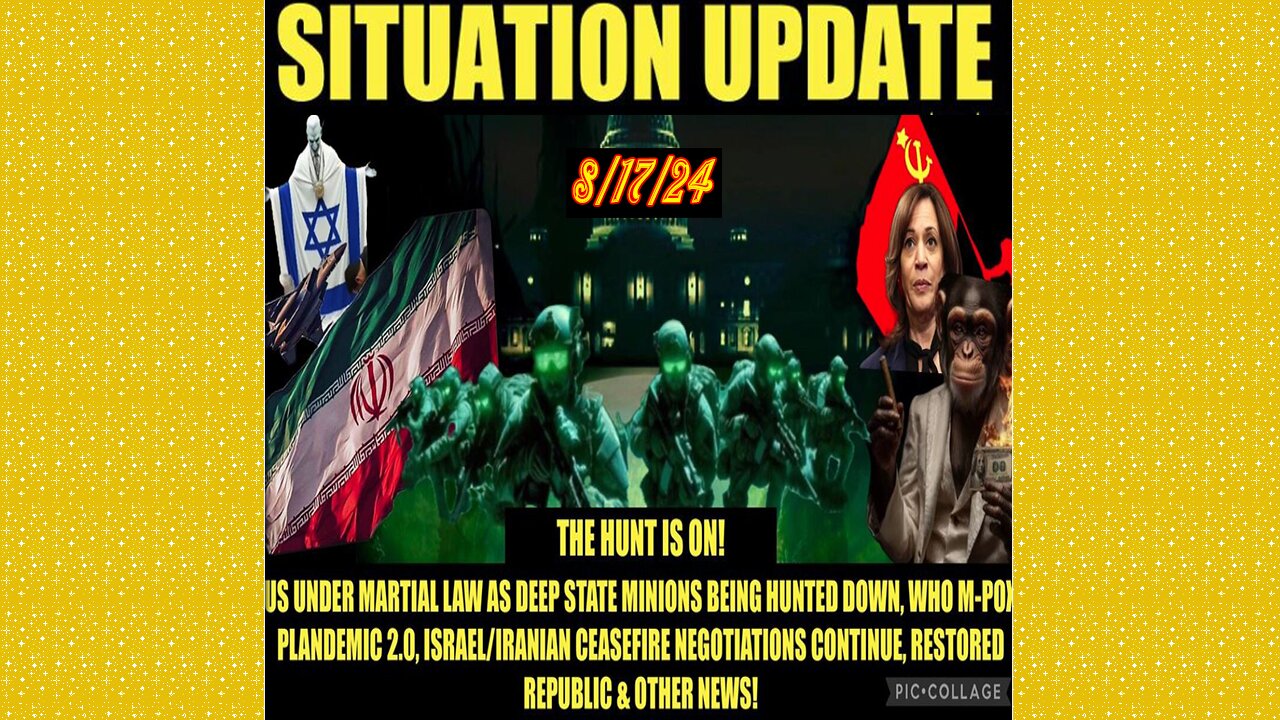 SG Anon. Juan O Savin ~ Situation Update 8/17/24 ~ Restored Republic > Judy Byington- Q+ White Hats