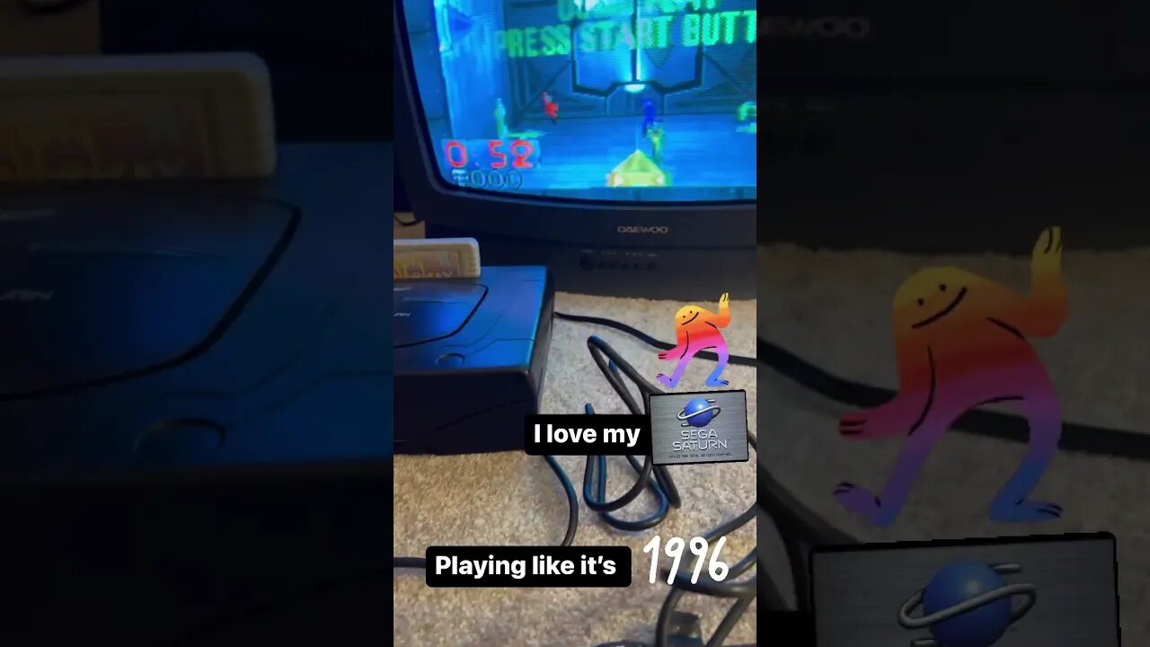 Old school music & my Saturn.