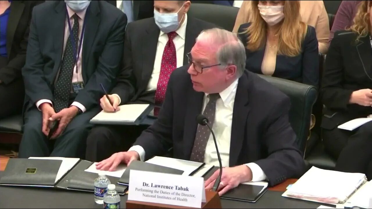 Acting NIH Director Lawrence Tabak Shrugs, Says He Has "No Idea" Where COVID Originated