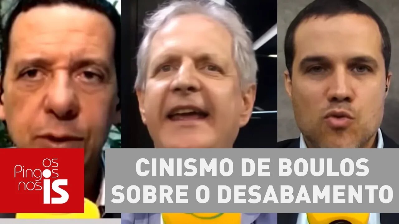 Debate: O cinismo de Boulos sobre o desabamento