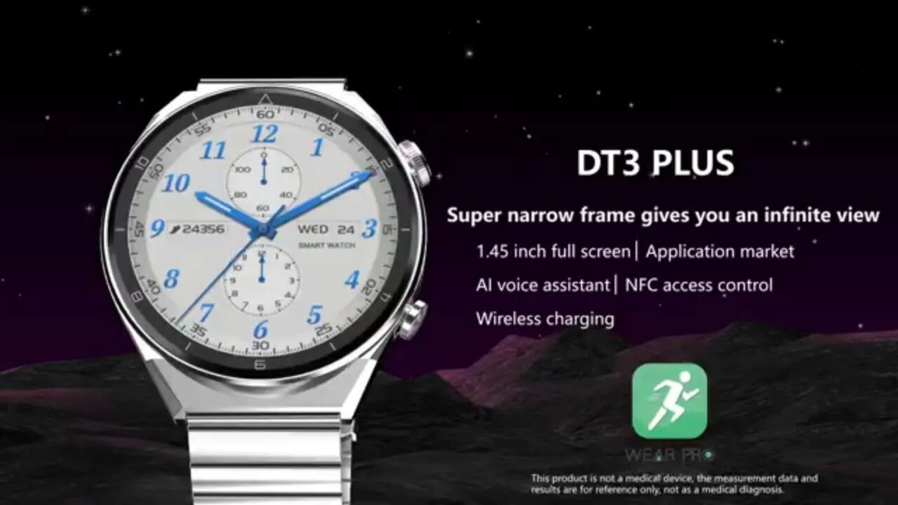 DT3 Plus possui APP Market. usuários podem baixar os aplicativos para seus smartwatches pk DT4 DT3