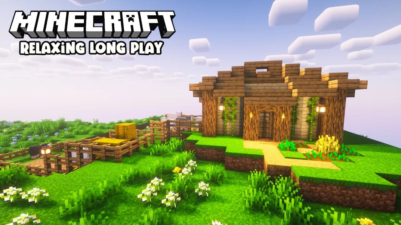 Hillside Shepherd's Hut | Minecraft 1.20 Relaxing Longplay | Lofi