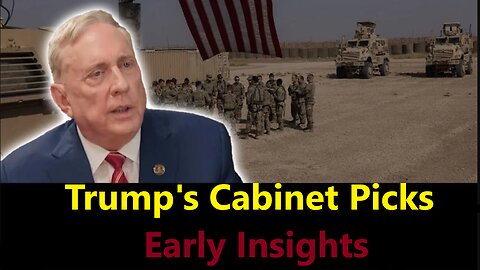 Col. Douglas Macgregor on Trump's Cabinet Picks Early Insights and What They Signal So Far