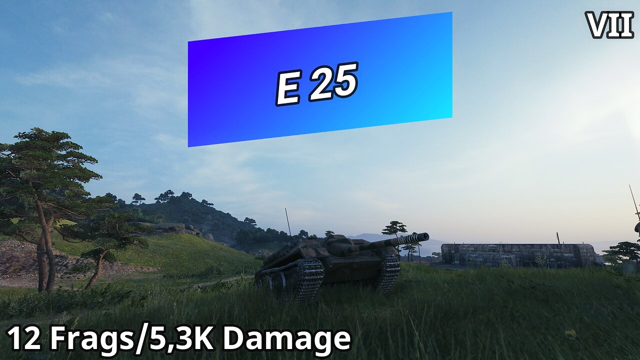 E 25 (12 Frags/5,3K Damage) | World of Tanks