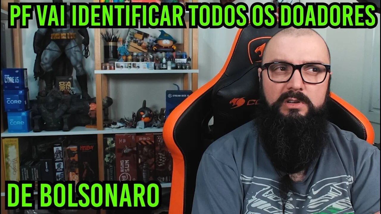 PF Quer Identificar Todos Os Doadores De Bolsonaro !