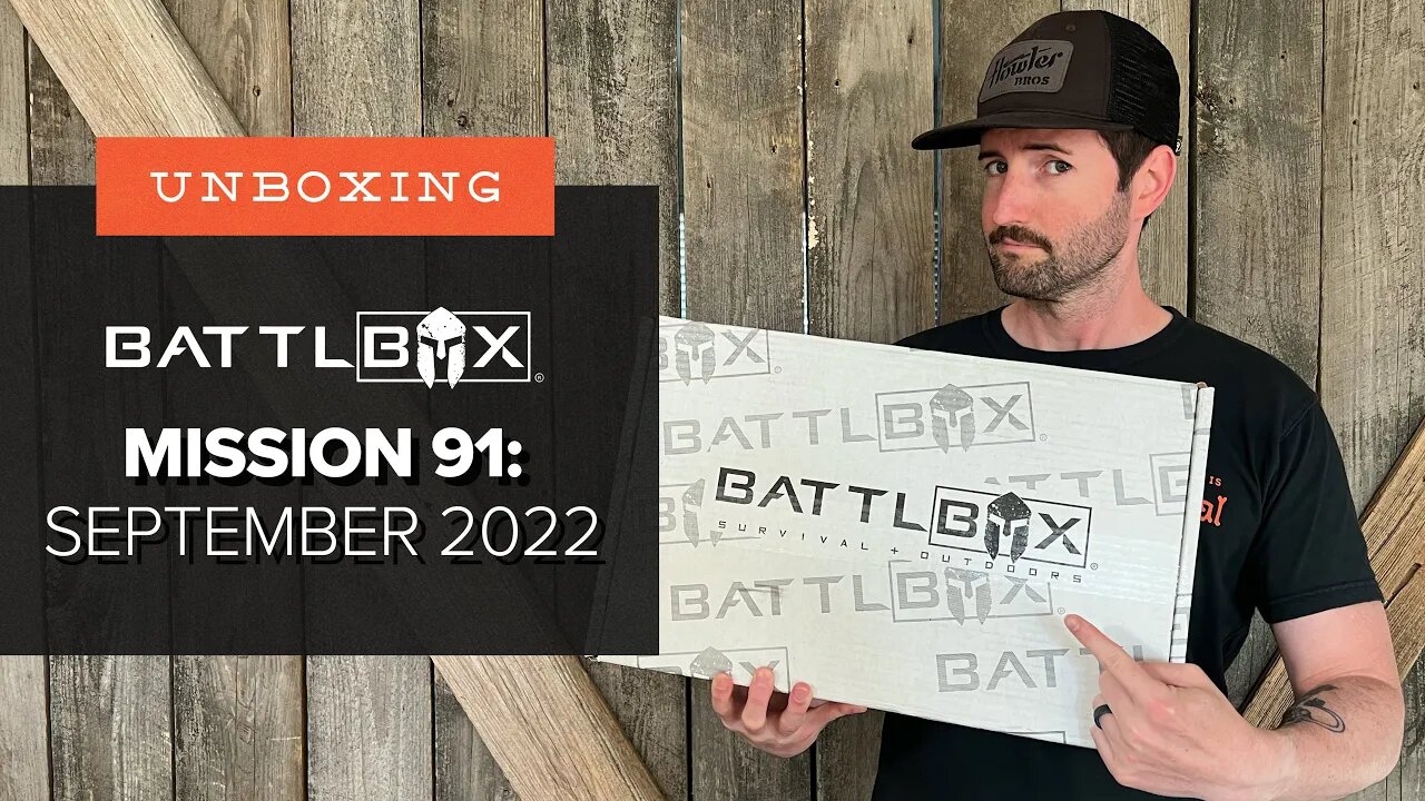 Unboxing Battlbox Mission 91 - A Bulletproof Spork! - Pro Plus - September 2022