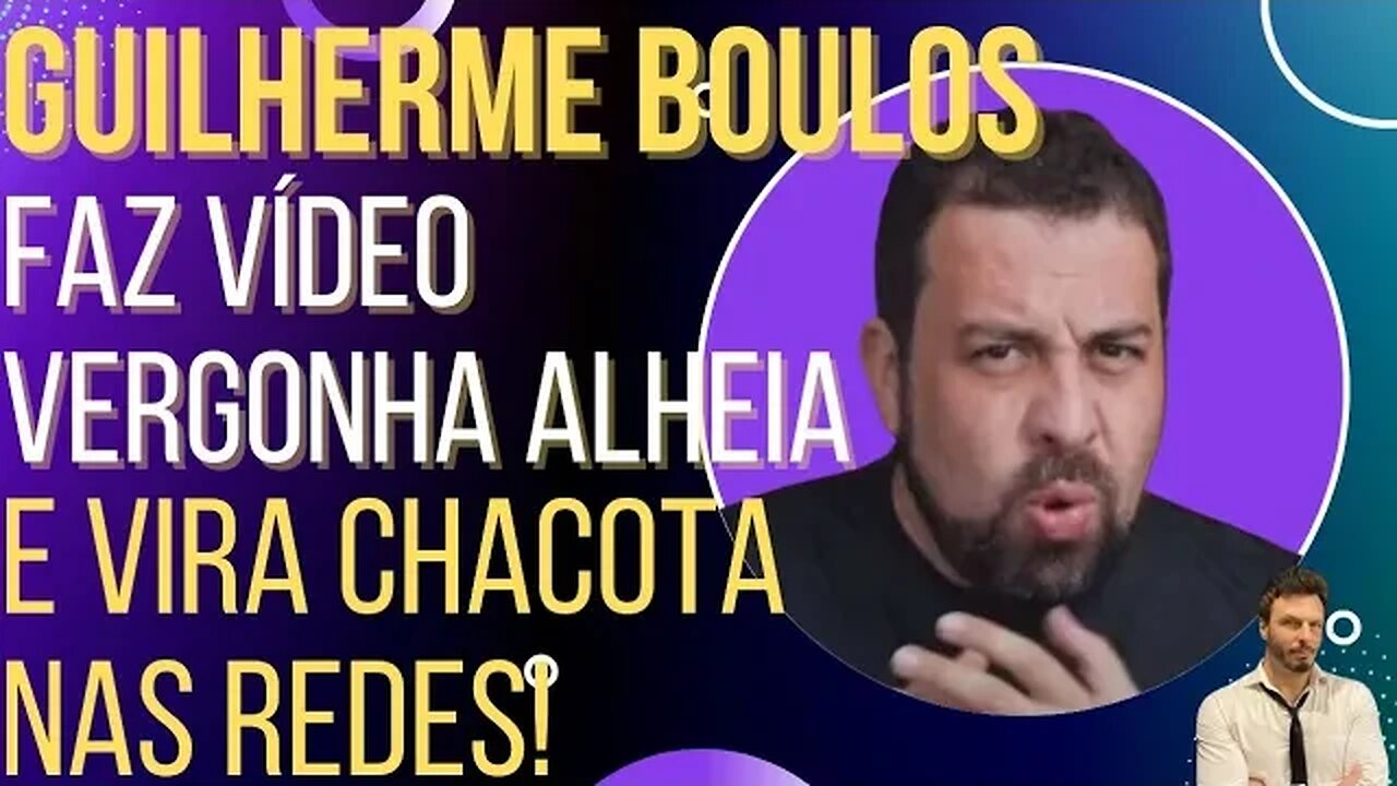 HILÁRIO: Boulos faz o vídeo mais engraçado do ano e vira piada nas redes!