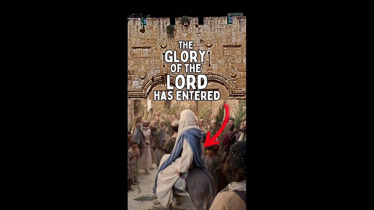 Ezekiel 44, Jesus Entered by the East Gate‼️