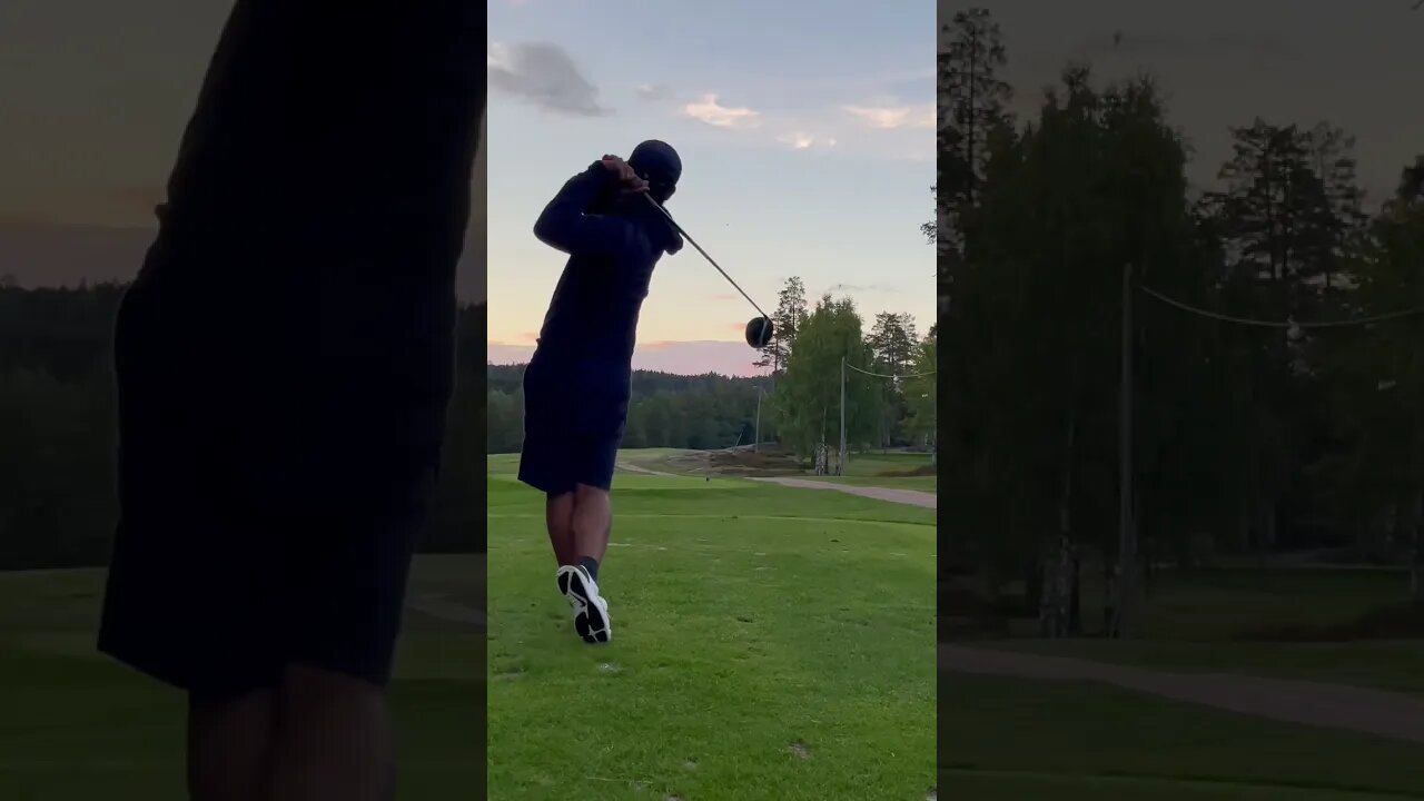 GOLF TiPS📌 focus on your aiming point, swing, and finish swing at aiming point🏌🏻♂️ #shorts