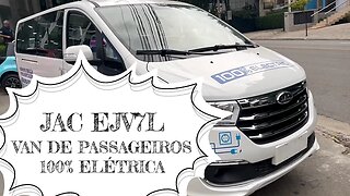 JAC eJV7L - A van 100% elétrica de 7 lugares