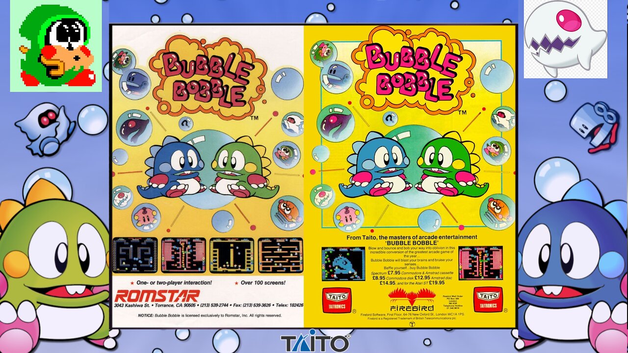 Bubble Bobble (Arcade) EP3 - 🐉 99 Problems But a Drunk Ain't One 🐉 (Co-Op)