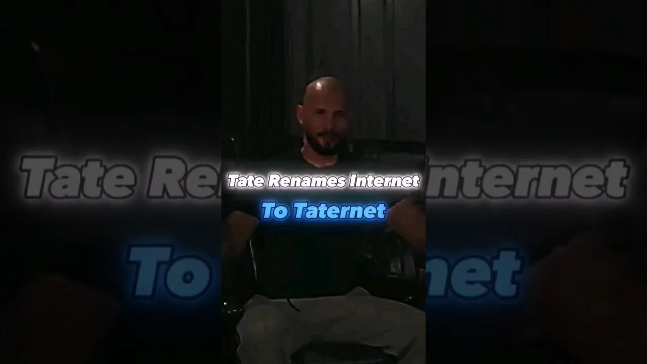 đŸ”¥Tate Renames Internet To TaternetđŸ˜‚ #andrewtate #shorts