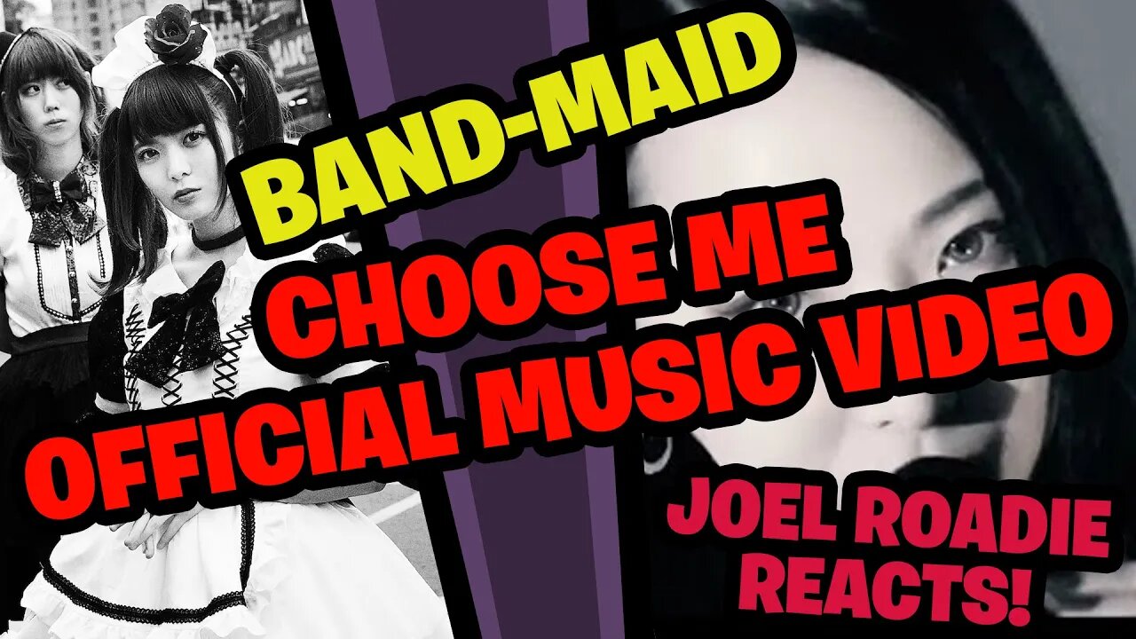 BAND-MAID Choose me (Official Music Video) - Roadie Reacts