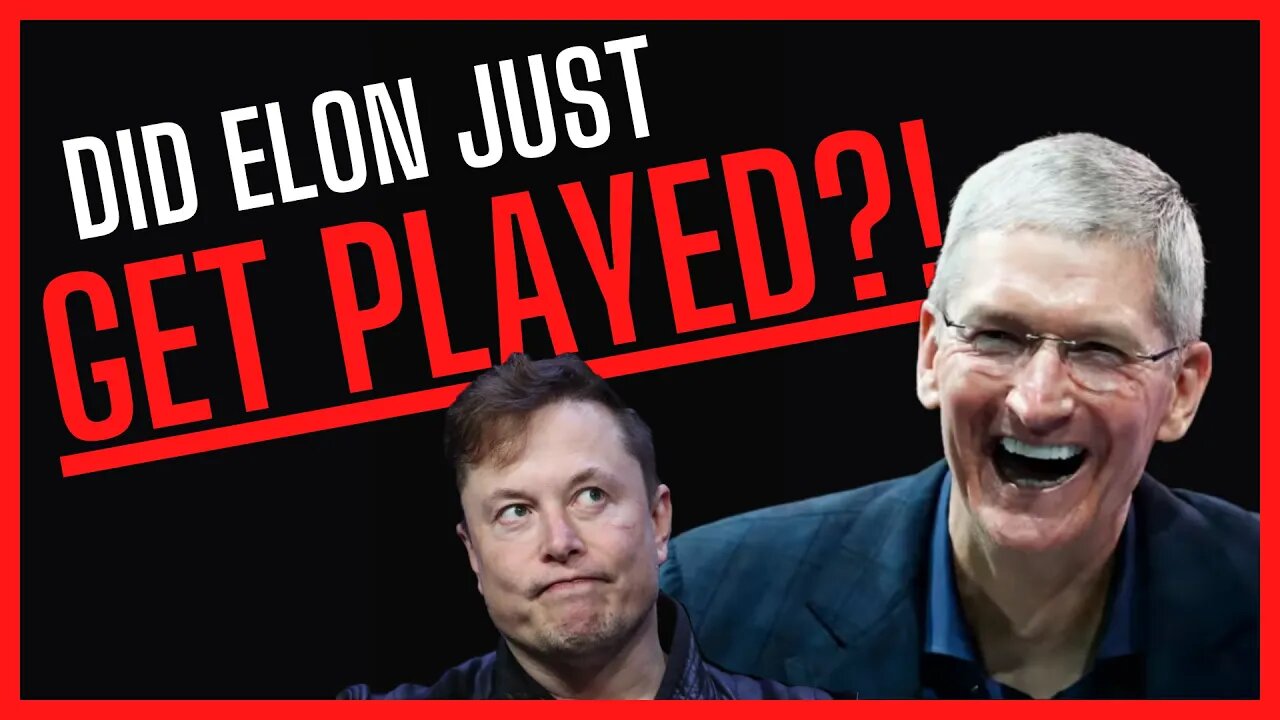 The WAR is OVER between TWITTER and APPLE but did TIM COOK launch a preemptive strike against ELON?