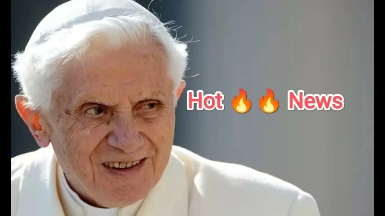 Former Pope Benedict XVI dies at 95