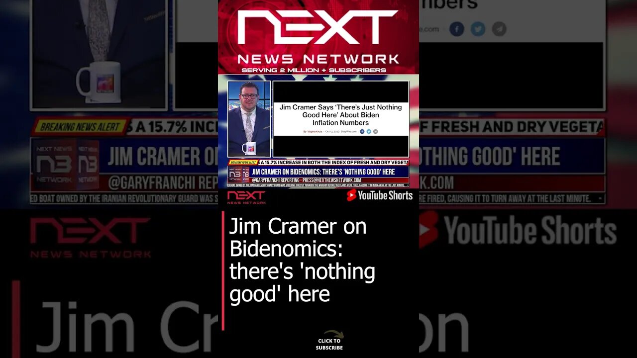 Jim Cramer on Bidenomics: there's 'nothing good' here #shorts