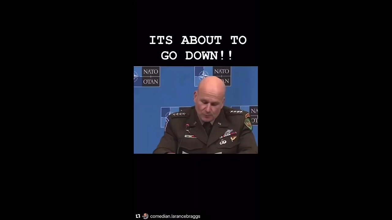 It’s about to go down