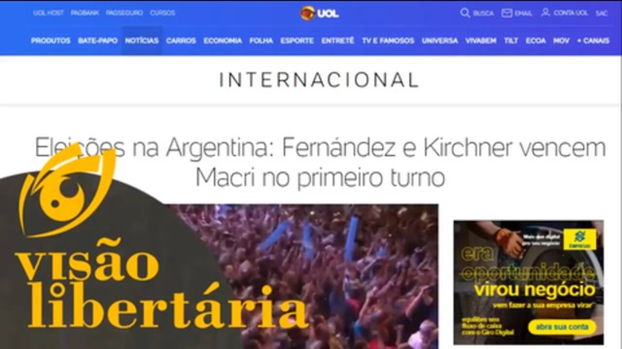 Eleição no Uruguai mostra que esquerda segue perdendo - HD | Visão Libertária - 29/10/19 | ANCAPSU