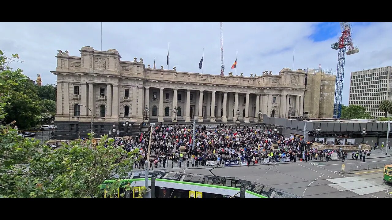 LIVE - Sack Dan Andrews- Protest Melbourne NOW