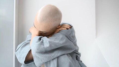 A girl without hair